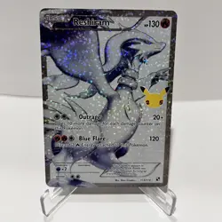 Pokemon TCG Reshiram 113/114 Celebrations: Classic Collection Full Art Holo - NM - Image 1