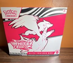 Pokemon Scarlet & Violet White Flare Reshiram Elite Trainer Box - English TCG - Image 1