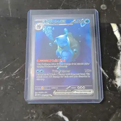 Pokemon Blastoise ex Special Illustration Rare Holo 330 HP 200/165 Scarlet & Vi… - Image 1