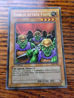 MP - Yu-Gi-Oh! TCG Goblin Attack Force PSV-094 1ST Edition (FREE SHIPPING) - Image 1