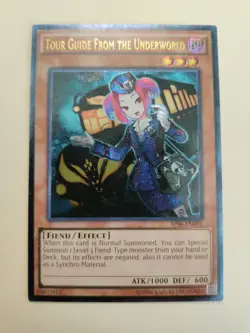 Tour Guide From The Underworld AP06-EN001 Ultimate Rare LP - Image 2