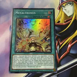 Yugioh! Metaltronus RA04-EN100 Super Rare 1st Ed M/NM - Image 1