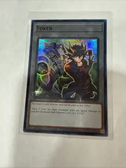 Yusei & Junk Warrior TKN5-EN034 Doom of Dimensions Mini Box Yugioh Token Mint - Image 1