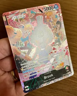 One Piece Brook Leader OP15-022 Alt Art Card NM/Mint Adventure On Kami’s Island - Image 2