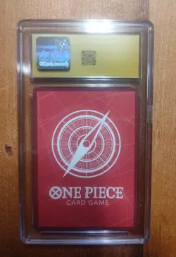 One Piece JP Carrying On His Will Monkey D Luffy OP13-001 Leader CGC 10 Pristine - Image 2