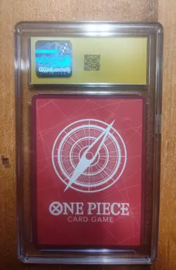 One Piece JP Carrying On His Will Monkey D Luffy OP13-001 Leader CGC 10 Pristine - Image 3