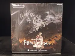 Attack On Titan Final Season Booster Box Sealed Weiss Schwarz - Image 1