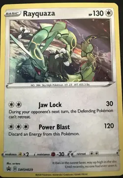 Rayquaza - SWSH029 - SWSH: Sword & Shield Promo Cards - Image 1