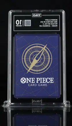 2026 One Piece Monkey D. Luffy #P-075 Tin Pack Set Vol.2 Promo Card TAG 10 💎 - Image 2