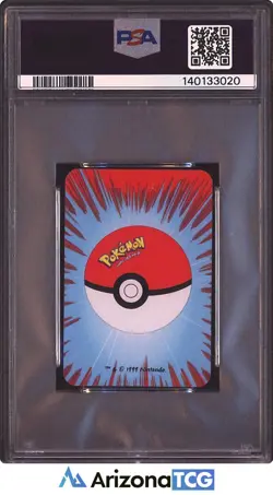 Pokemon 1999 Meowth Jack Of Diamonds Bicycle Pokemon Mini Playing Card PSA 10 - Image 2