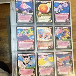 Dragon Ball Z CCG Score 54 Card Lot Majin Buu Vegeta Krillin Goku Dende - Image 1