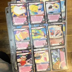 Dragon Ball Z CCG Score 54 Card Lot Majin Buu Vegeta Krillin Goku Dende - Image 5