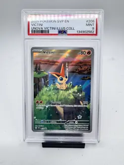 Victini 208 Sv: Scarlet & Violet Promo Cards Holo [PSA 9] - Image 1