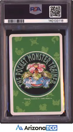 Pokemon 1996 Mewtwo Ace Of Spades 150 Green Playing Cards Japanese PSA 10 - Image 2