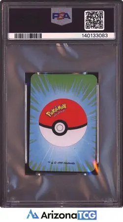 Pokemon 1999 Aerodactyl Green 9 Of Spades Bicycle PKMN Mini Playing Card PSA 10 - Image 2