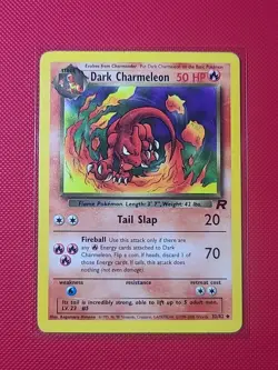 Pokemon Card - Dark Charmeleon Team Rocket 32/82 Uncommon - LP - Image 1