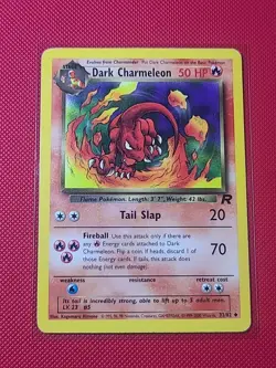 Pokemon Card - Dark Charmeleon Team Rocket 32/82 Uncommon - LP - Image 2