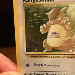 Jungle #05/64 Kangaskhan Holo Rare Pokemon Card MP - Image 2