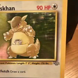 Jungle #05/64 Kangaskhan Holo Rare Pokemon Card MP - Image 3