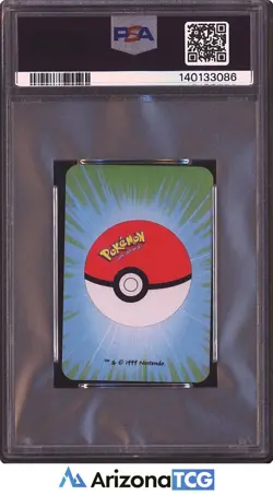 Pokemon 1999 Wartortle 6 Green Bicycle Pokemon Mini Playing Cards PSA 9 - Image 2