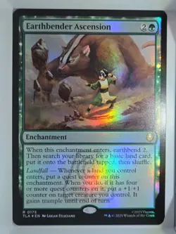 Earthbender Ascension (Foil) - R175 - MTG - Avatar: The Last Airbender (TLA) - Image 1