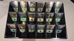 Magic: The Gathering - Basic Land Lot - Random Sets - FOIL Forest x5 - Image 1