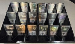 Magic: The Gathering - Basic Land Lot - Random Sets - FOIL Swamp x5 - Image 2