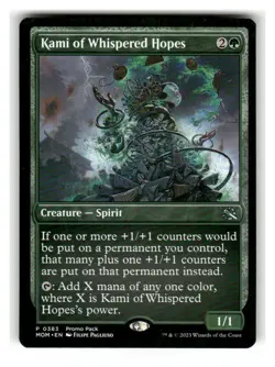 Kami of Whispered Hopes 383 Promo Pack: March of the Machine MTG LP - Image 1