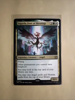 MTG Sigarda, Font of Blessings MAT 0047 R NM Regular - Image 2
