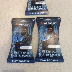 Magic The Gathering MTG Murders At Karlov Manor Play Booster Pack Lot 3 New - Image 3