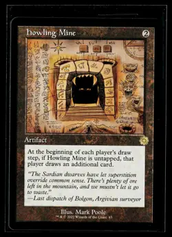 The Brothers' War: Retro Frame Artifacts #83 Howling Mine (Schematic) - Image 1