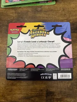 Pokemon Ascended Heroes - Komala 2-Pack Booster Blister Factory Sealed - Image 2