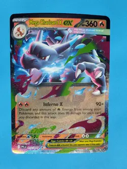 Mega Charizard X ex 13/94 ultra rare Phantasmal Flames Pokemon 2025 - Image 1