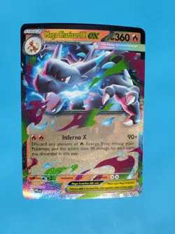 Mega Charizard X ex 13/94 ultra rare Phantasmal Flames Pokemon 2025 - Image 2
