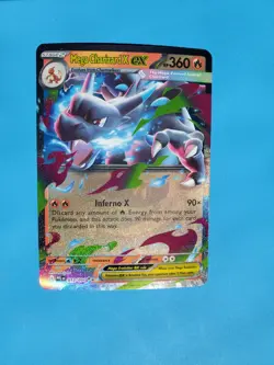 Mega Charizard X ex 13/94 ultra rare Phantasmal Flames Pokemon 2025 - Image 4