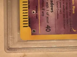 Pokemon Gengar Expedition Holo Rare #13 PSA 9 Mint - Image 5