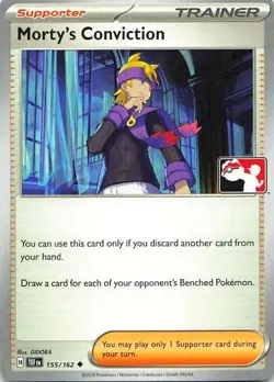 Morty's Conviction (Prize Pack) 155/162 Temporal Forces Uncommon NM Pokemon TCG - Image 1