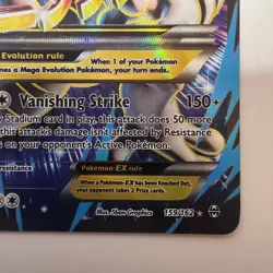 M Mewtwo EX Full Art Ultra Rare Mega 159/162 Breakthrough English Pokemon LP-MP - Image 5