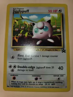 Jigglypuff Non-Holo 7 Pokemon Promo LP to NM - Image 1