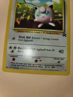 Jigglypuff Non-Holo 7 Pokemon Promo LP to NM - Image 2