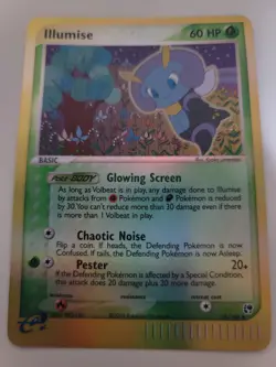 Illlumise Reverse Holo 38/100 Pokemon Sandstorm LP to NM - Image 1