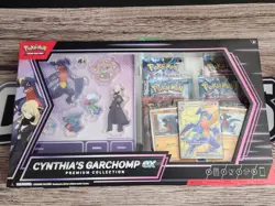 Pokemon TCG Scarlet & Violet - Cynthia's Garchomp Ex Premium Collection Box - Image 1