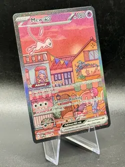 Mew ex 053 Black Star Promo Holo Pokemon Scarlet & Violet Promo 2023 NM/M - Image 1