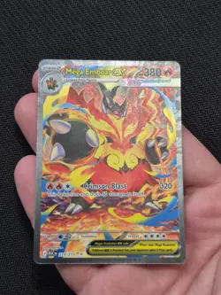 Pokemon TCG Mega Emboar EX Special Illustration Rare 273/217 PSA 10 CONTENDER - Image 3