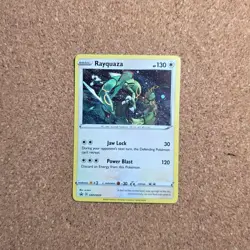 #7 Rayquaza - SWSH029 Sword & Shield Black Star Promos Holo Pokemon *B3 - Image 1