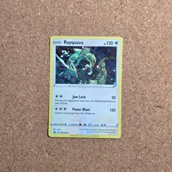 #1 Rayquaza - SWSH029 - Sword & Shield Black Star Promos Holofoil Pokemon *B3 - Image 1