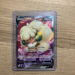 Whimsicott V Full Art 160/172 Ultra Rare Brilliant Stars Pokemon TCG Near Mint - Image 1