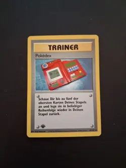 (1)Pokemon German 1st Edition Base Set Pokedex NM, Multiple Available - Image 1