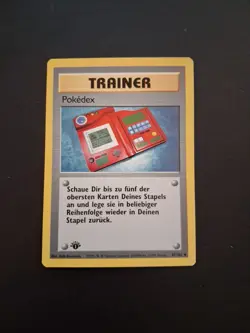 (1)Pokemon German 1st Edition Base Set Pokedex NM, Multiple Available - Image 3