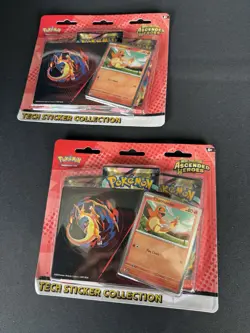 Lot 2x- Pokemon Ascended Heroes Tech Sticker Collection New Sealed IN-HAND - Image 1